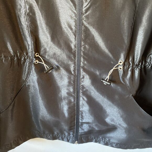 Fila Sport Jacket Women’s Size Large? Windbreaker Full Zip Light Cords Hooded - Picture 3 of 12